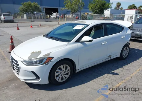 2017 Hyundai Elantra Se from USA, damaged, VIN 5NPD74LF3HH115176